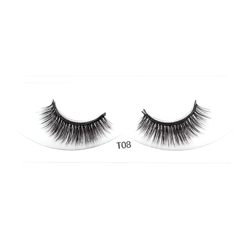 1/3/4Pairs Magnetic Eyelashes False Lashes Repeated Use Eyelashes Waterproof Liquid Eyeliner with Tweezer Make up Sets Hotting