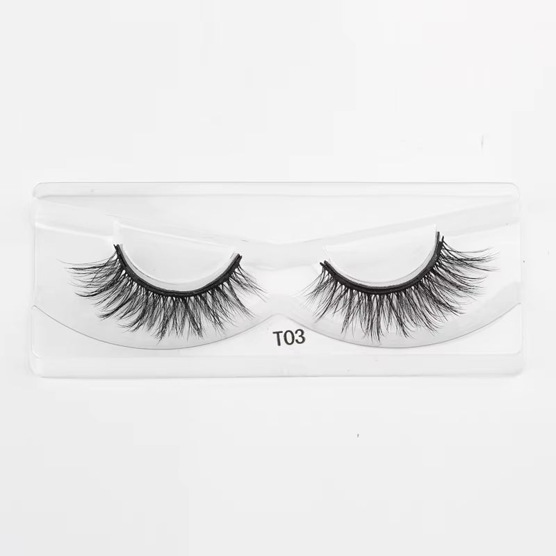 1/3/4Pairs Magnetic Eyelashes False Lashes Repeated Use Eyelashes Waterproof Liquid Eyeliner with Tweezer Make up Sets Hotting