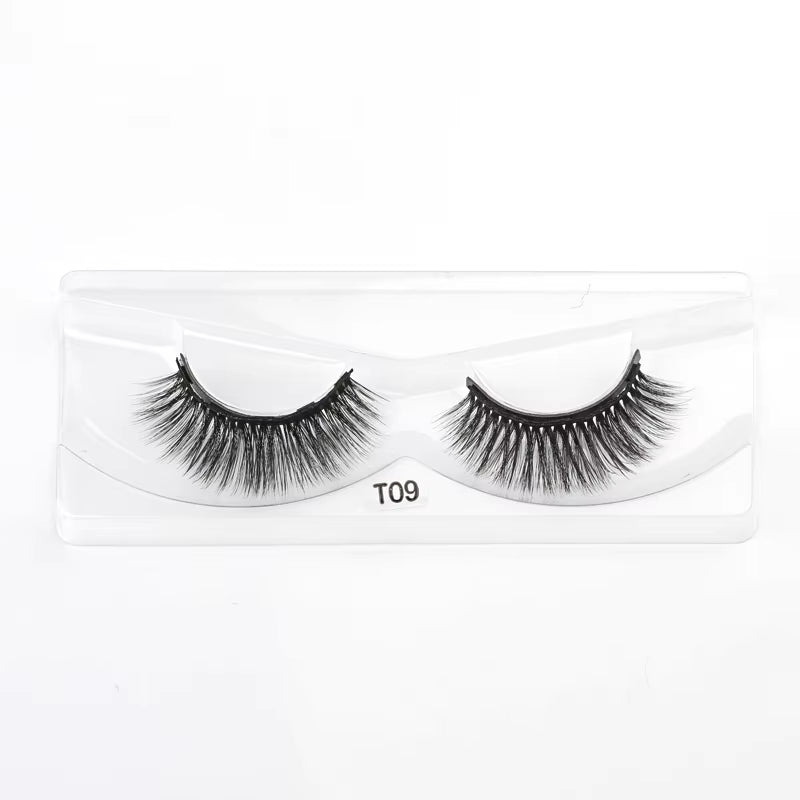 1/3/4Pairs Magnetic Eyelashes False Lashes Repeated Use Eyelashes Waterproof Liquid Eyeliner with Tweezer Make up Sets Hotting